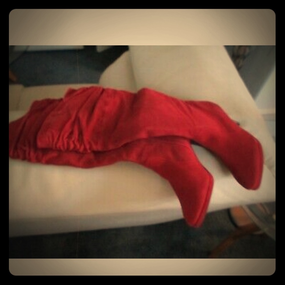 Knee high boots